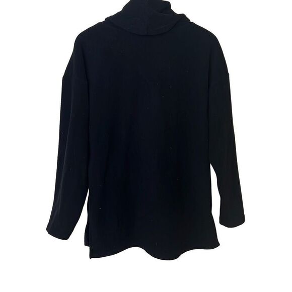 Coldwater Creek Fleece Cowl Neck Top - Picture 6 of 6